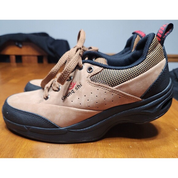 Chung Shi Shoes - Chunq Shi womens Rocker Shape Walking Fitness Sneakers Shoes